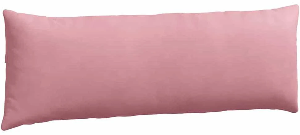 Sofa Pagalvės 2 pcs Rožinė 120 x 40 cm Kordūrinis audinys