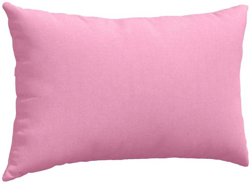 Sofa Pagalvės 2 vnt. audinys Rožinė 50 x 30 cm