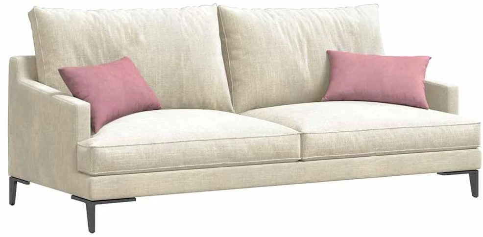 Sofa Pagalvės 2 pcs Rožinė 50 x 30 cm Kordūrinis audinys
