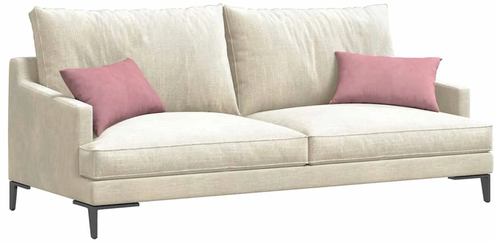 Sofa Pagalvės 2 pcs Rožinė 50 x 30 cm Kordūrinis audinys