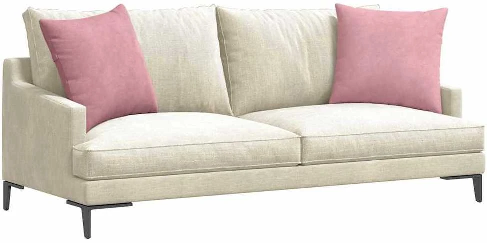 Sofa Pagalvės 2 pcs Rožinė 50 x 50 cm Kordūrinis audinys