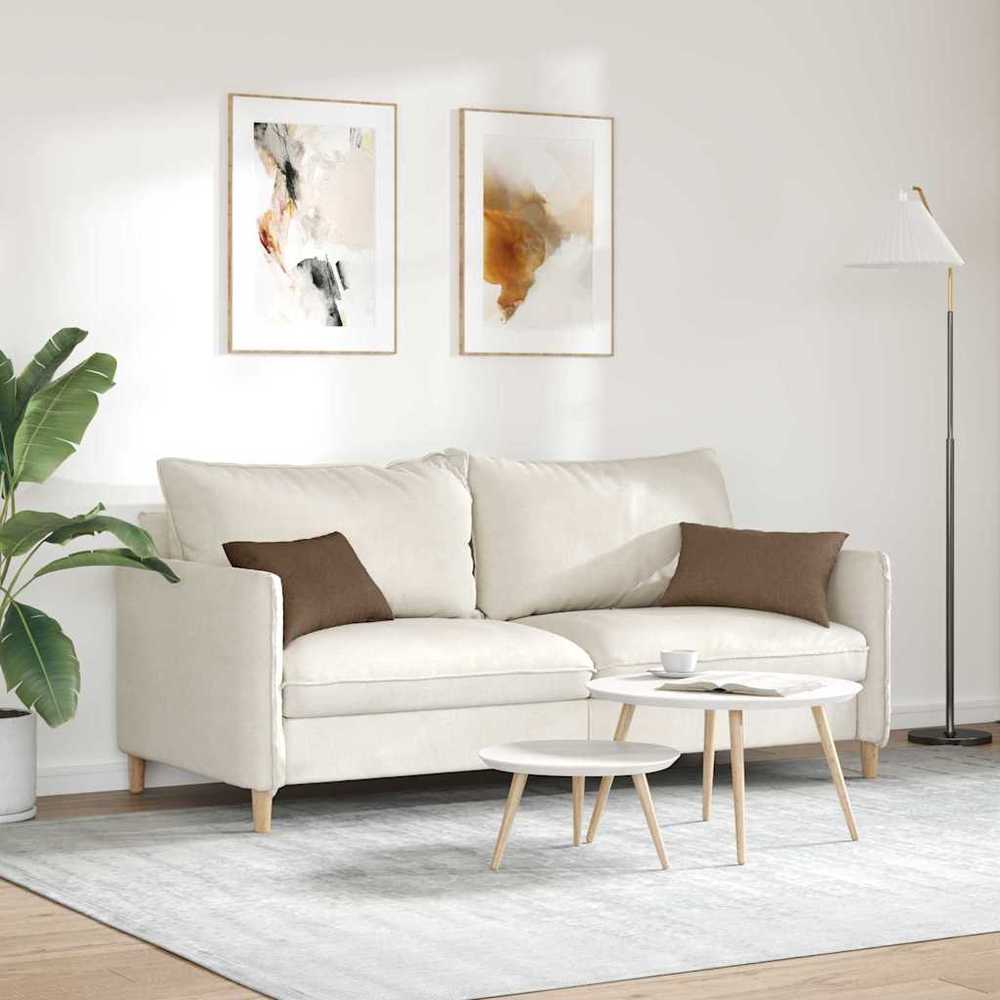 Sofa Pagalvės 2 vnt. audinys Ruda 50 x 30 cm