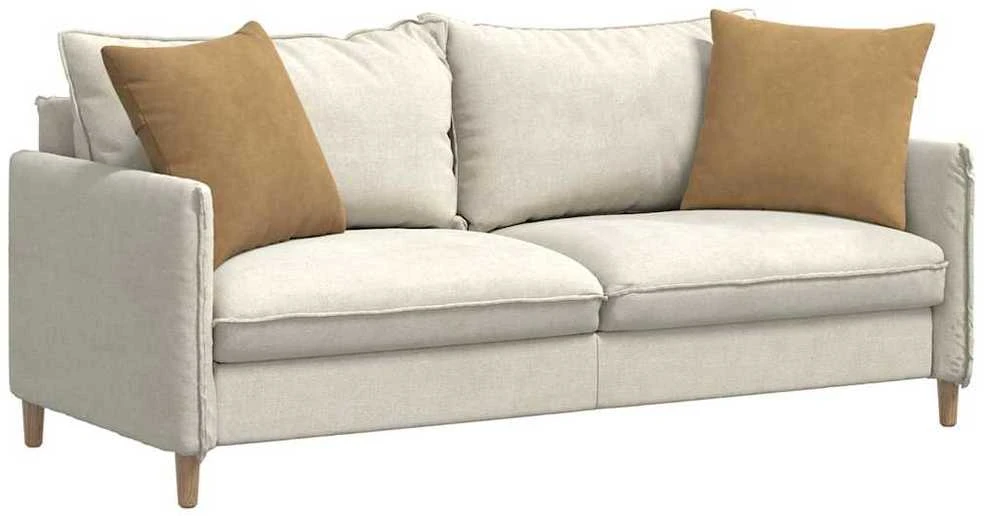 Sofa Pagalvės 2 pcs Ruda 50 x 50 cm Kordūrinis audinys