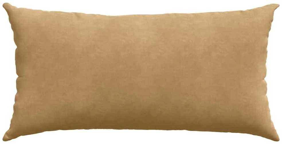 Sofa Pagalvės 2 pcs Ruda 80 x 40 cm Kordūrinis audinys