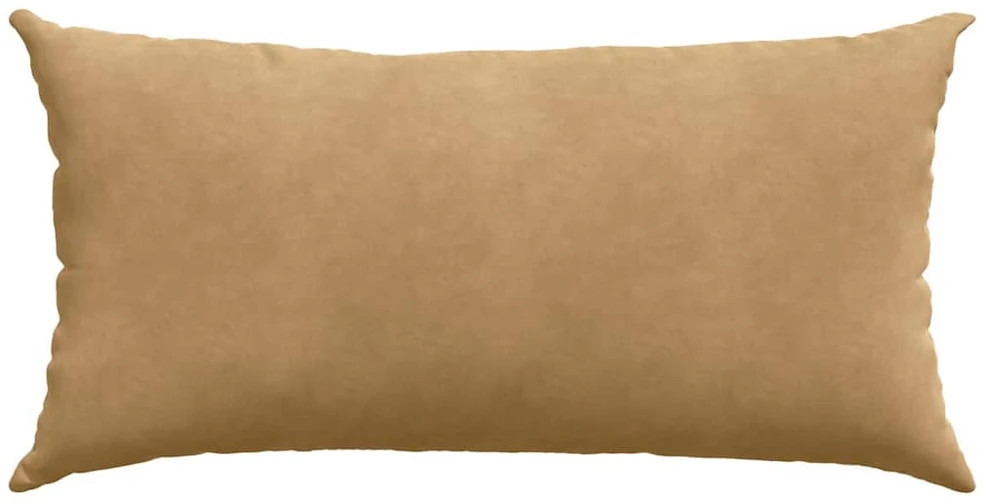 Sofa Pagalvės 2 vnt. Ruda 80 x 40 cm Kordūrinis audinys