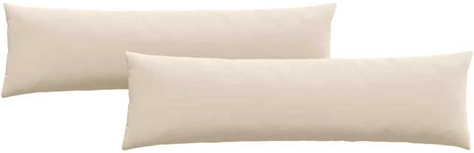Sofa Pagalvės 2 vnt. audinys Smėlio 145 x 40 cm