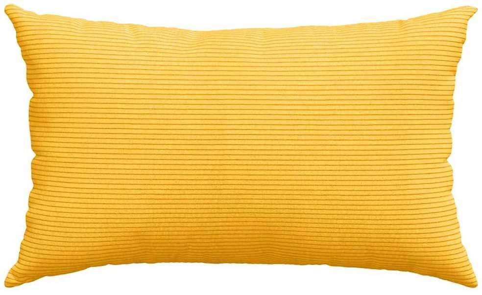 Sofa Pagalvės 2 pcs Šviesi geltona 50 x 30 cm