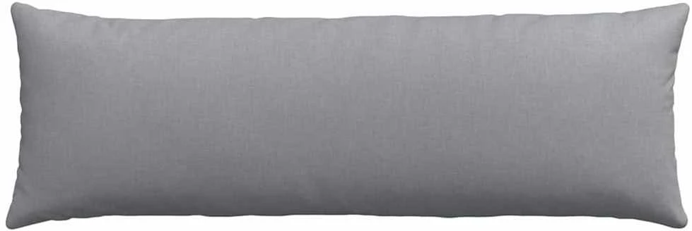 Sofa Pagalvės 2 vnt. audinys Šviesiai pilka 120 x 40 cm