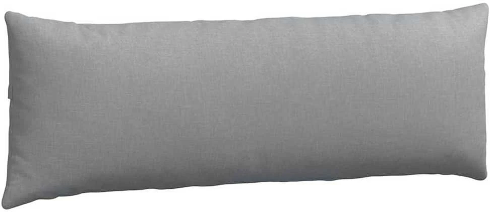 Sofa Pagalvės 2 vnt. audinys Šviesiai pilka 120 x 40 cm