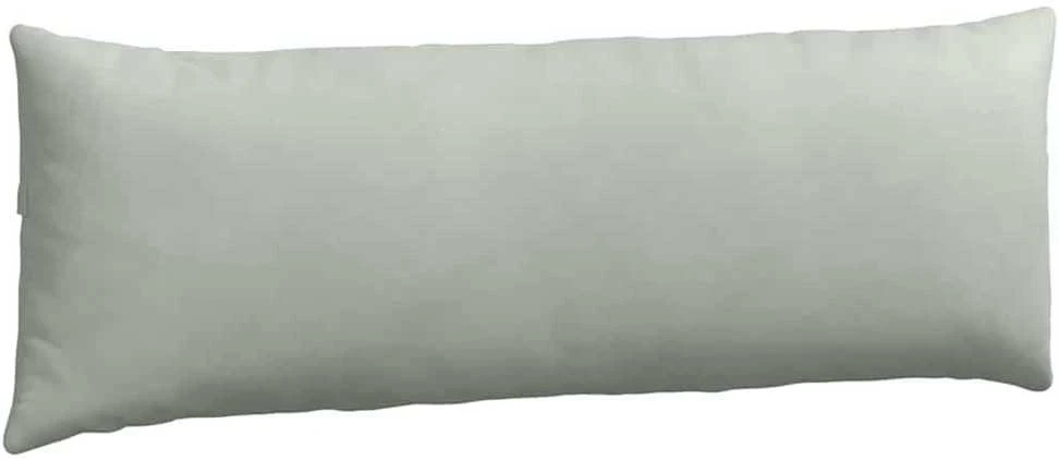 Sofa Pagalvės 2 pcs Šviesiai pilka 120 x 40 cm