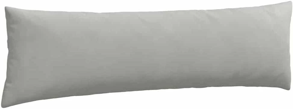 Sofa Pagalvės 2 vnt. audinys Šviesiai pilka 145 x 40 cm