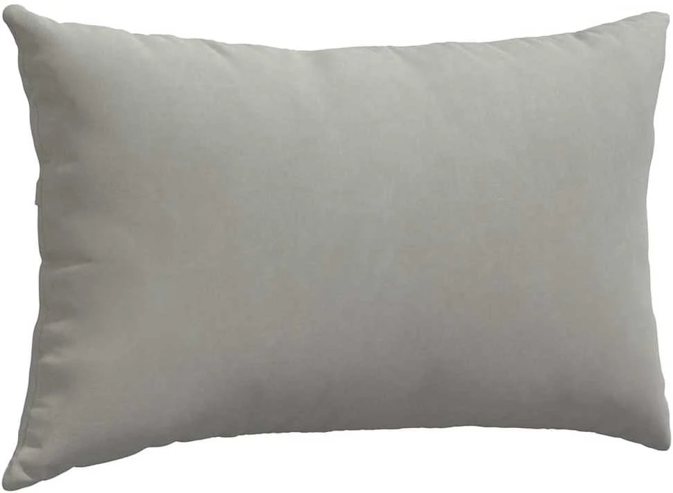 Sofa Pagalvės 2 vnt. audinys Šviesiai pilka 50 x 30 cm