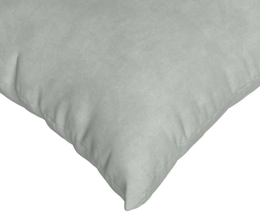 Sofa Pagalvės 2 pcs Šviesiai pilka 50 x 30 cm