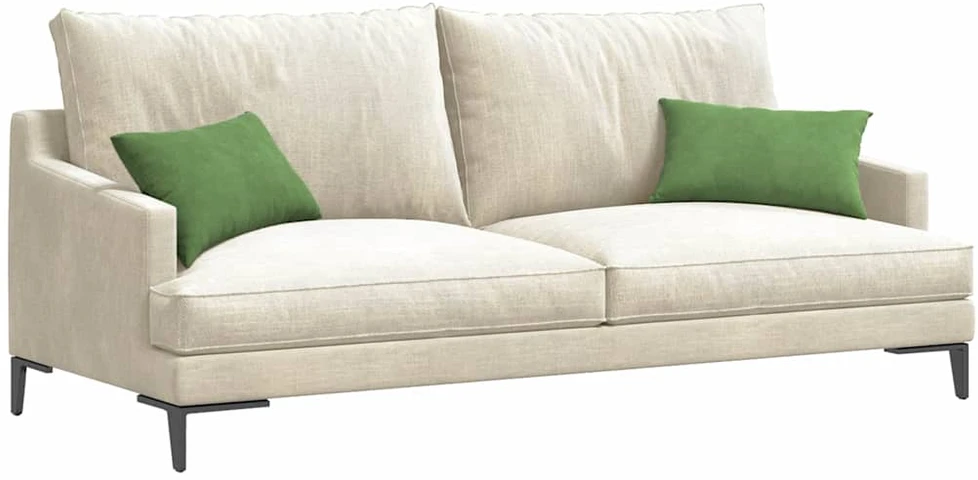 Sofa Pagalvės 2 vnt. Šviesiai žalia 50 x 30 cm