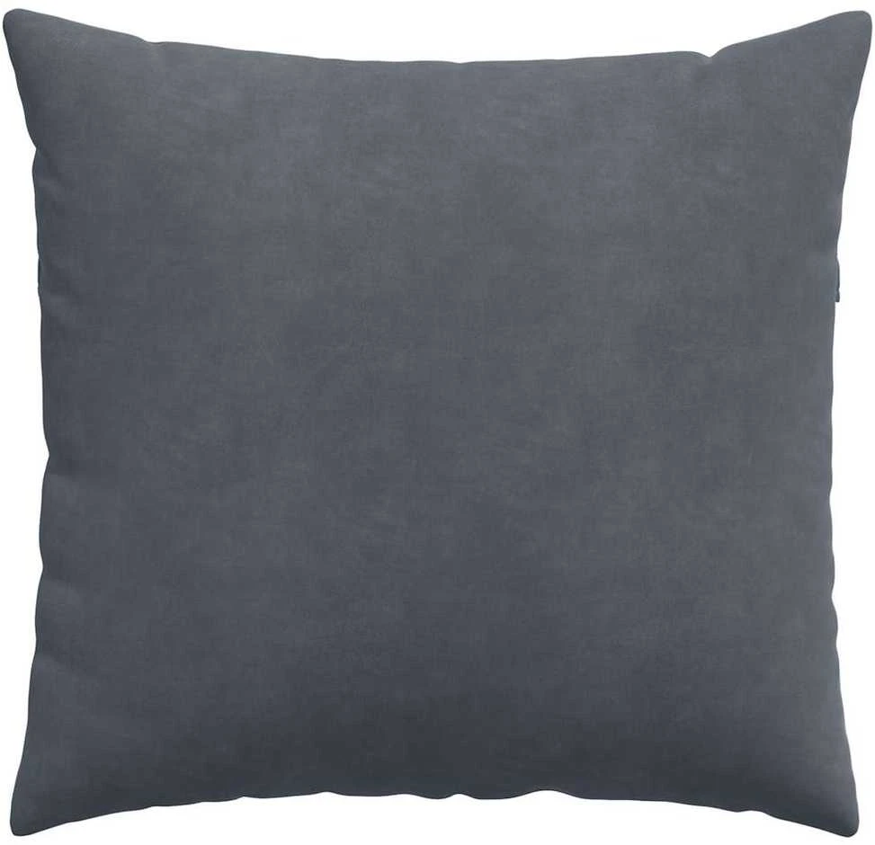 Sofa Pagalvės 2 pcs Tamsiai pilka 50 x 50 cm Kordūrinis audinys