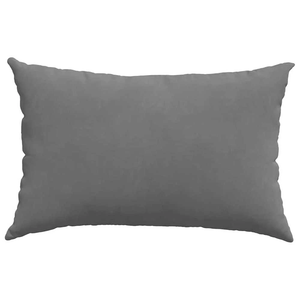 Sofa Pagalvės 2 vnt. audinys Tamsiai pilka 60 x 40 cm