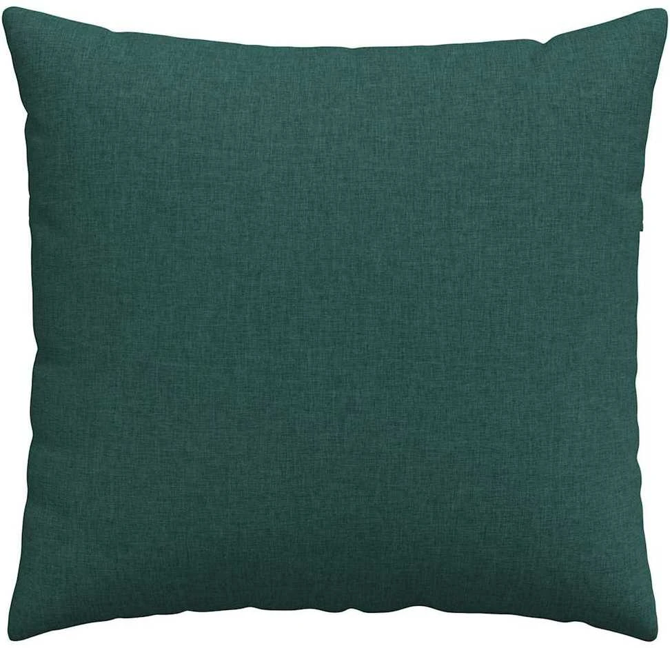 Sofa Pagalvės 2 vnt. audinys Tamsiai žalia 45 x 45 cm