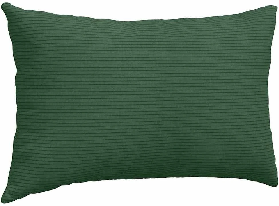Sofa Pagalvės 2 pcs Tamsiai žalia 50 x 30 cm Kordūrinis audinys