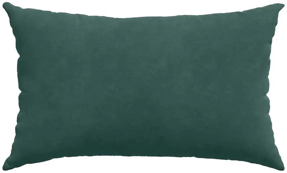 Sofa Pagalvės 2 pcs Tamsiai žalia 50 x 30 cm Kordūrinis audinys