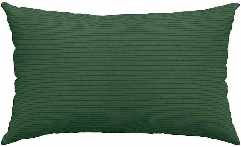 Sofa Pagalvės 2 pcs Tamsiai žalia 50 x 30 cm Kordūrinis audinys