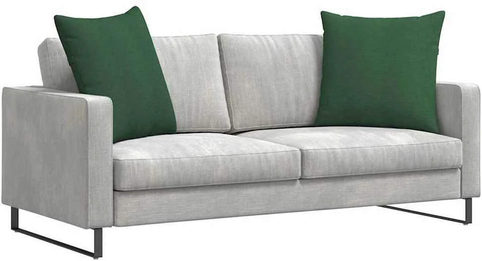 Sofa Pagalvės 2 vnt. Kordūrinis audinys Tamsiai žalia