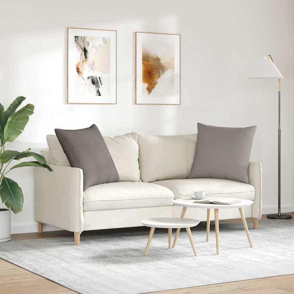 Sofa Pagalvės 2 vnt. audinys Tortora 80 x 80 cm