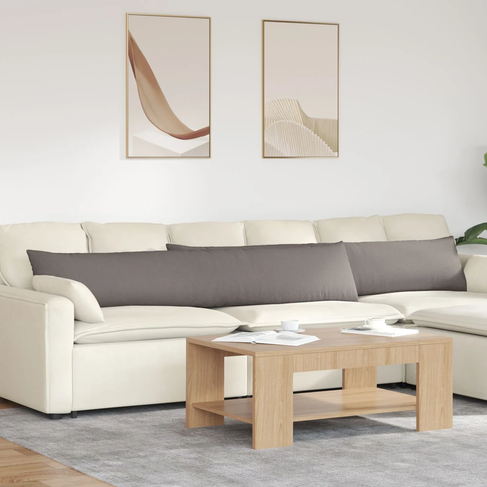 Sofa Pagalvės 2 vnt. audinys Tortora 200 x 40 cm