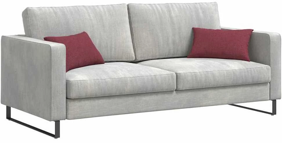 Sofa Pagalvės 2 vnt. audinys Vyno raudona 50 x 30 cm