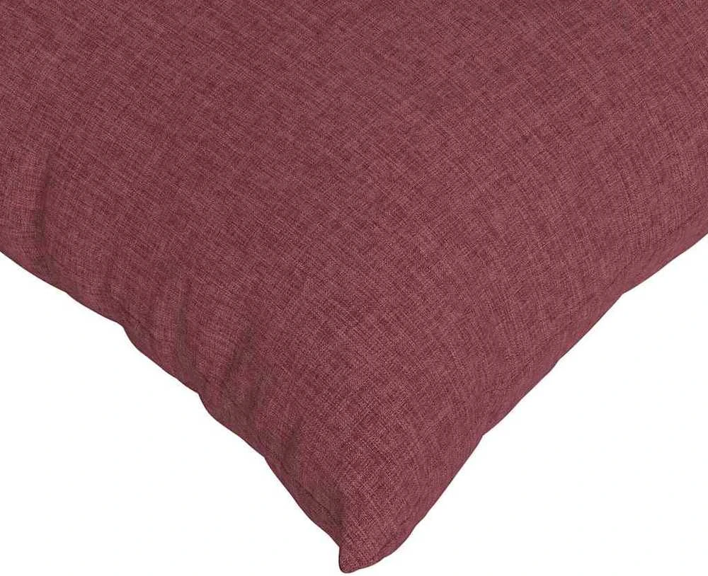 Sofa Pagalvės 2 vnt. audinys Vyno raudona 50 x 30 cm