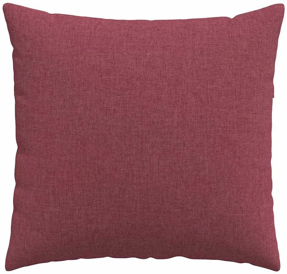 Sofa Pagalvės 2 vnt. audinys Vyno raudona 50 x 50 cm