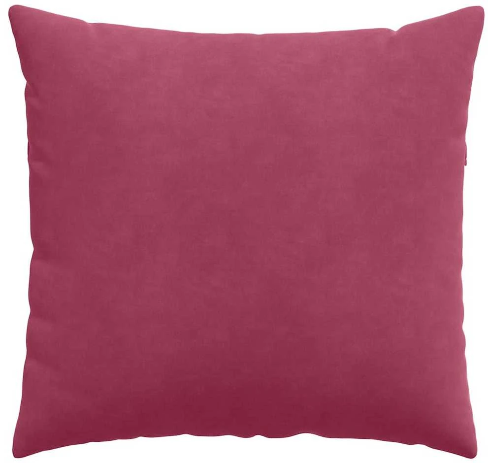 Sofa Pagalvės 2 pcs Vyno raudona 50 x 50 cm Kordūrinis audinys