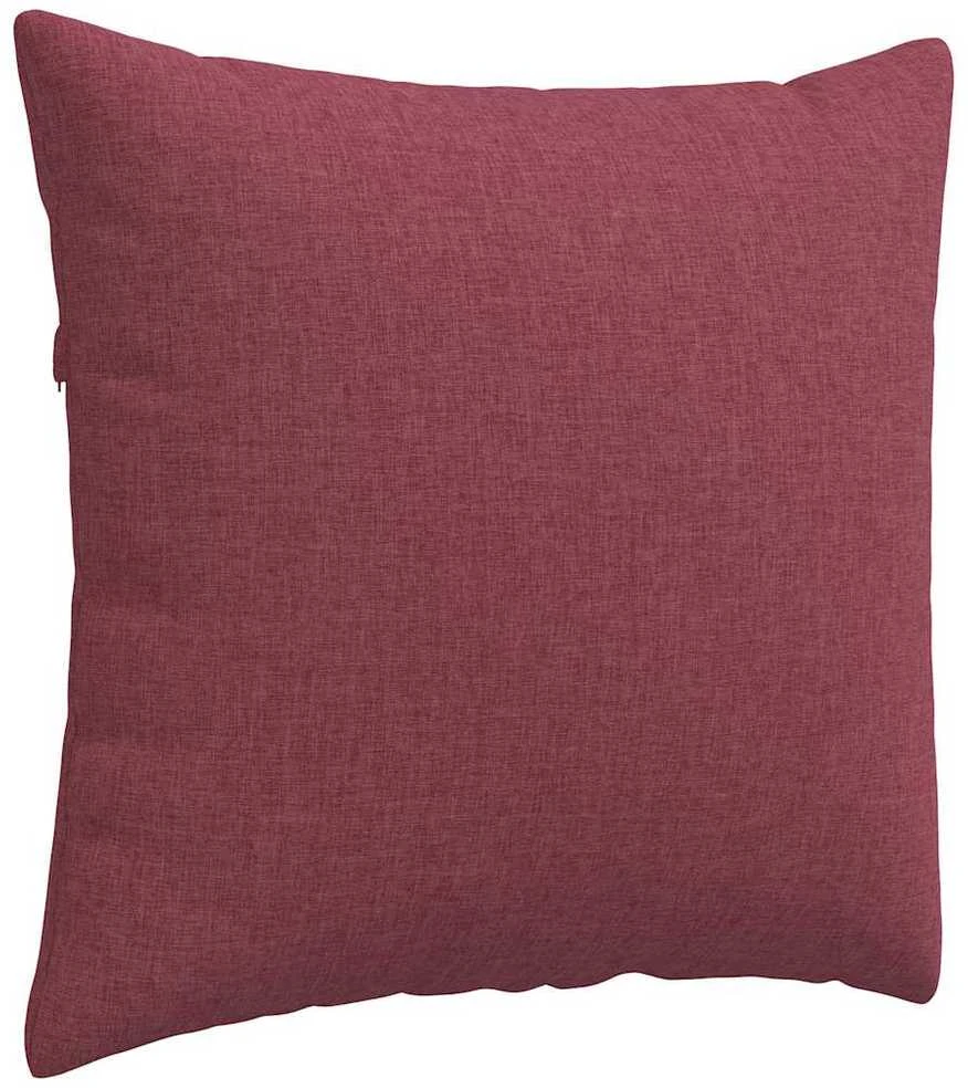 Sofa Pagalvės 2 vnt. audinys Vyno raudona 50 x 50 cm