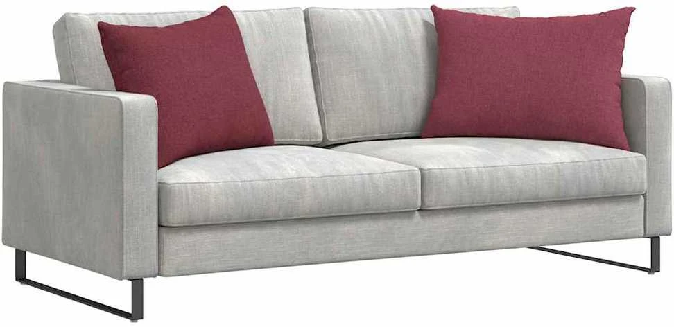 Sofa Pagalvės 2 vnt. audinys Vyno raudona 70 x 50 cm