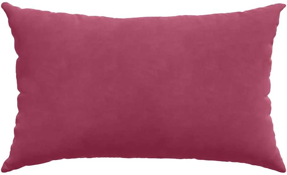 Sofa Pagalvės 2 pcs Vyno raudonumo 50 x 30 cm