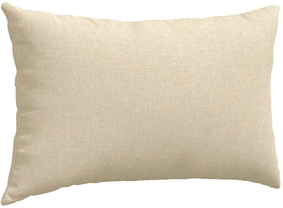 Sofa Pagalvės 2 vnt. audinys Kreminė 50 x 30 cm
