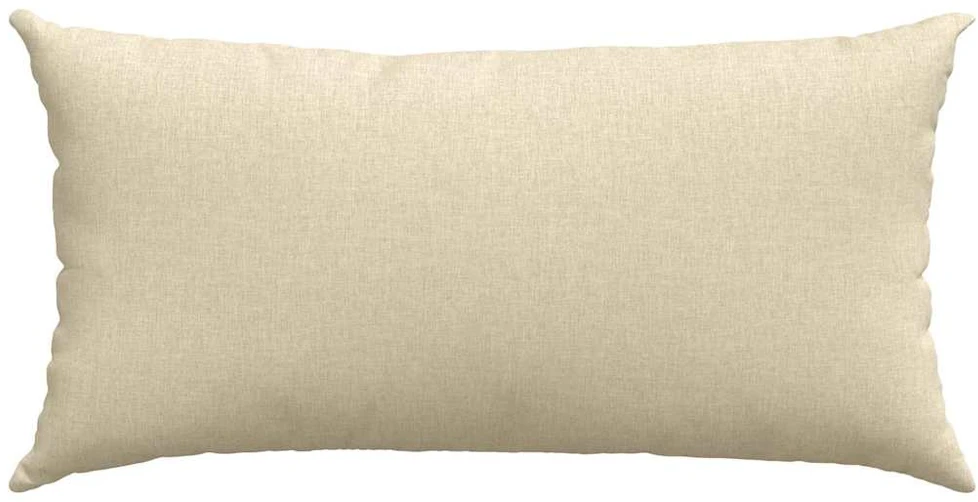 Sofa Pagalvės 2 vnt. audinys Kreminė 80 x 40 cm