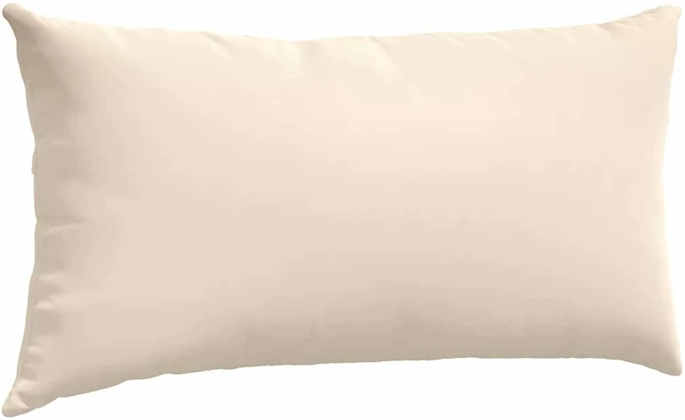 Sofa Pagalvės 2 vnt. audinys Smėlio 80 x 40 cm