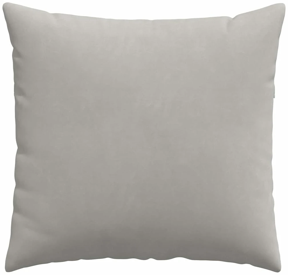 Sofa Pagalvės 2 vnt. audinys Šviesiai pilka 45 x 45 cm