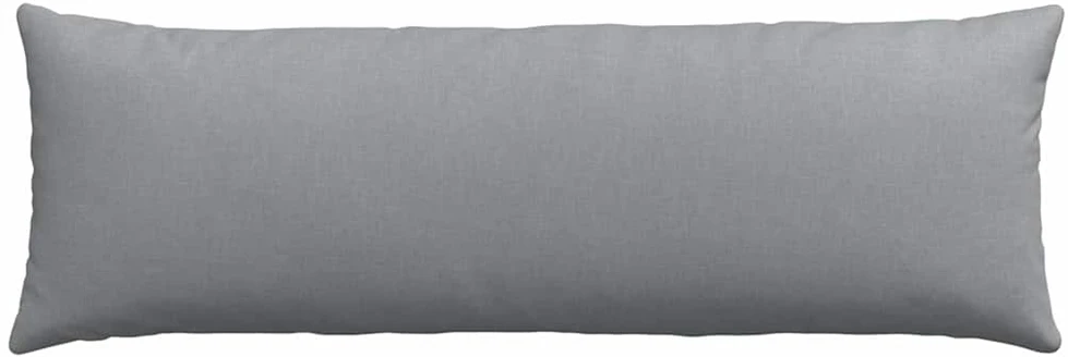 Sofa Pagalvės 2 vnt. audinys Šviesiai pilka 120 x 40 cm