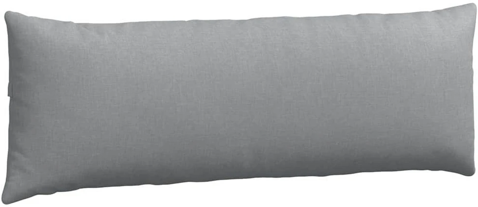 Sofa Pagalvės 2 vnt. audinys Šviesiai pilka 120 x 40 cm