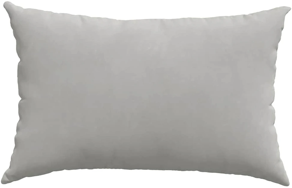 Sofa Pagalvės 2 vnt. audinys Šviesiai pilka 60 x 40 cm