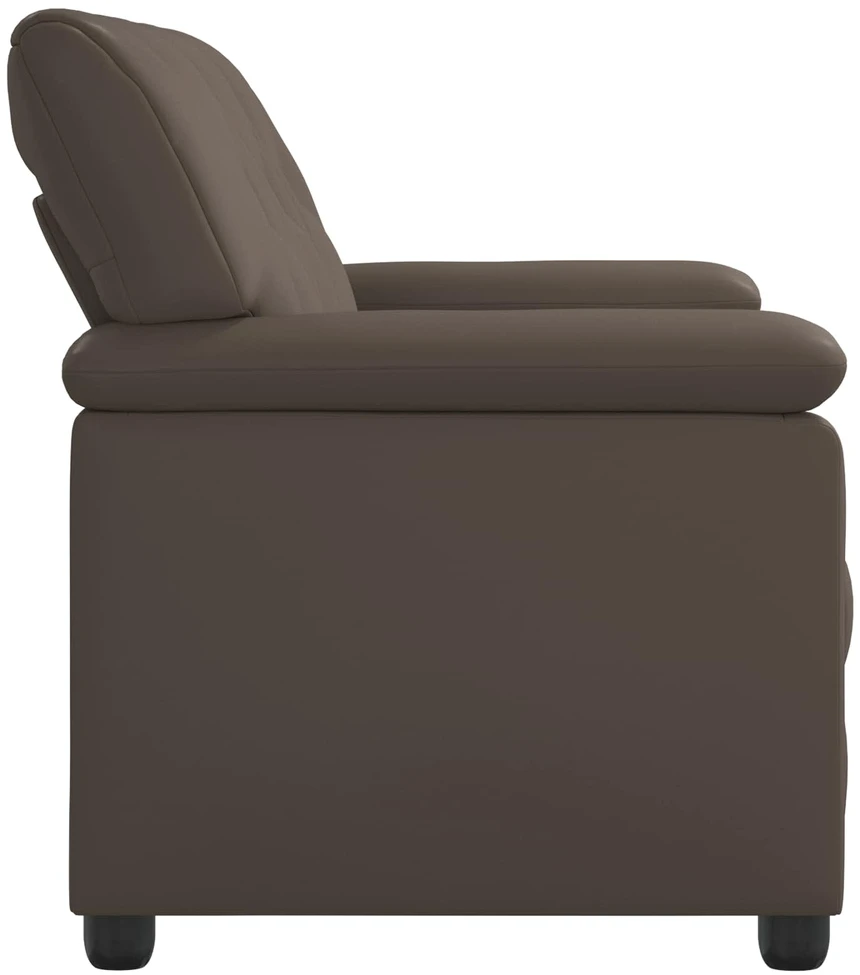 Sofa Pilka 191 x 85 x 93 cm Dirbtinė oda