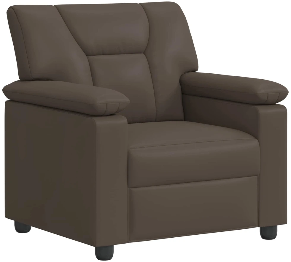 Sofa Pilka 91 x 85 x 93 cm Dirbtinė oda