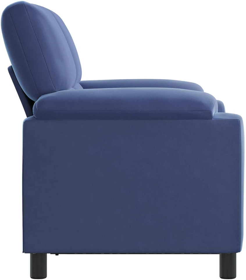 Sofa Policijos mėlyna 154 x 85 x 93 cm Aksomas