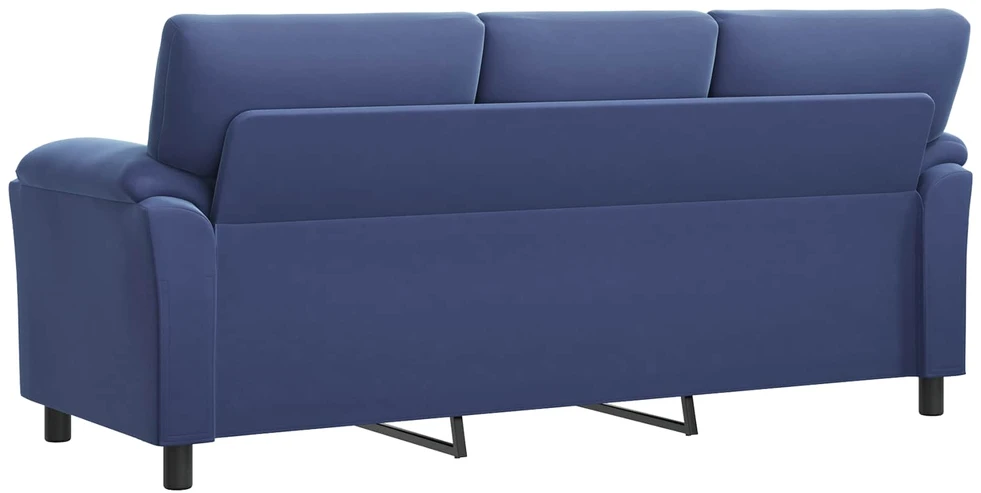 Sofa Policijos mėlyna 214 x 85 x 93 cm Aksomas