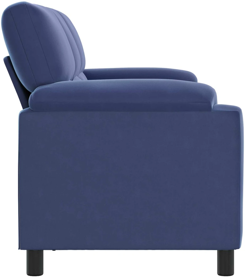Sofa Policijos mėlyna 214 x 85 x 93 cm Aksomas