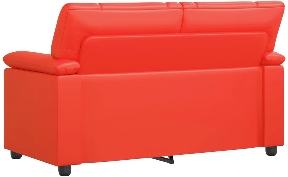 Sofa Raudona 151 x 85 x 93 cm Dirbtinė oda