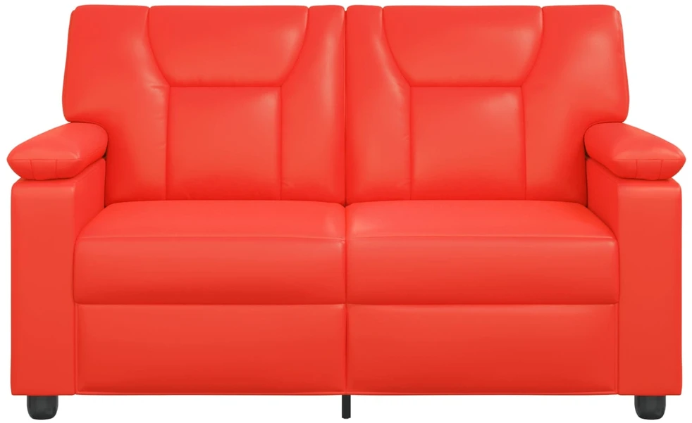 Sofa Raudona 151 x 85 x 93 cm Dirbtinė oda