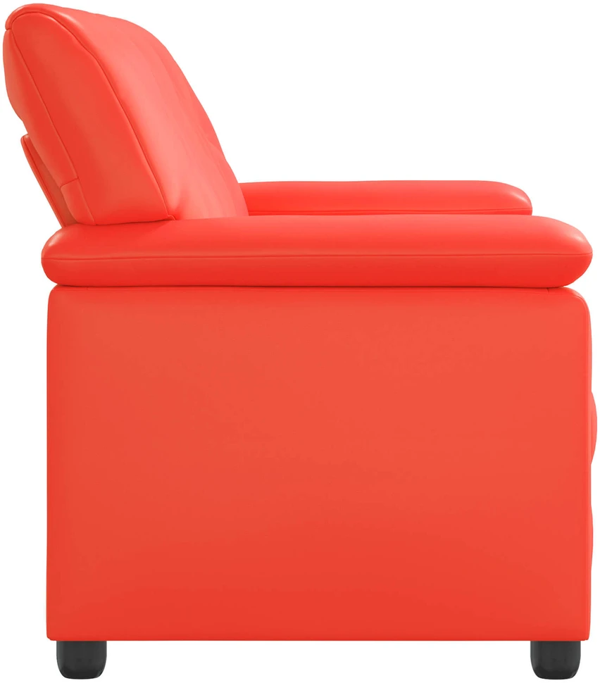 Sofa Raudona 191 x 85 x 93 cm Dirbtinė oda