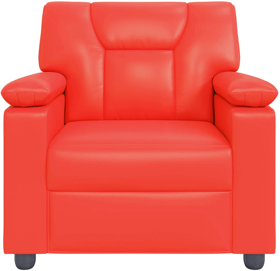 Sofa Raudona 91 x 85 x 93 cm Dirbtinė oda